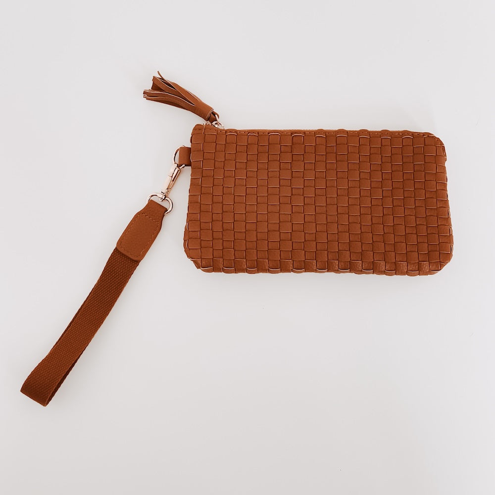 Emma Woven Clutch Wristlet**| PRETTY SIMPLE *30A JANUARY PREORDER