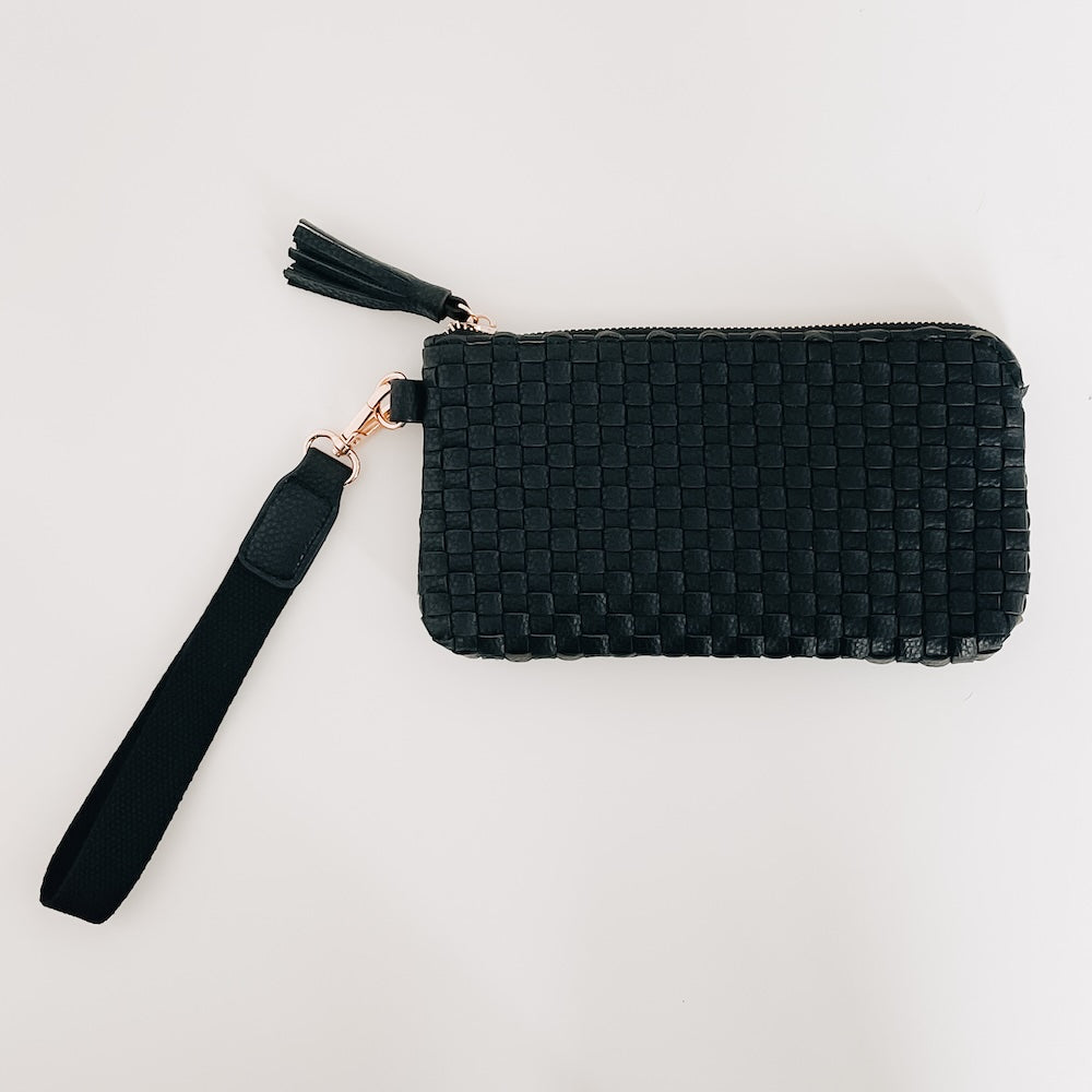 Emma Woven Clutch Wristlet**| PRETTY SIMPLE *30A JANUARY PREORDER