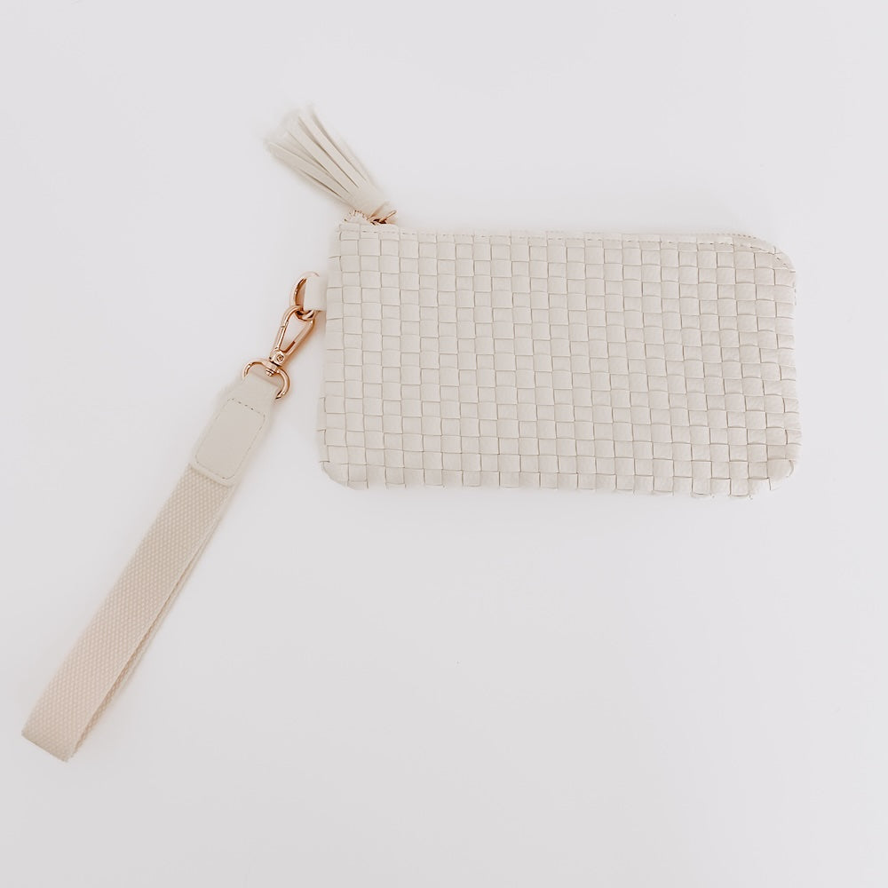 Emma Woven Clutch Wristlet**| PRETTY SIMPLE *30A JANUARY PREORDER