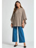 The Horizon Ribbed Knit Poncho Top *DEAL