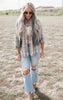 Oversized Jade Flannel Shirt | BE COOL *LA LIVE PREORDER 3.3