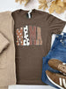 Autumn Vibes Mama Graphic T-shirt