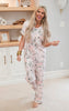 Rose Floral Pant Pajama Set by Salty Wave