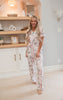 Rose Floral Pant Pajama Set by Salty Wave**DEAL-COUPON EXCLUDED