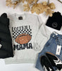 Football Mama Graphic Crewneck Sweatshirt**