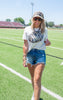 Camo Football Graphic T-shirt