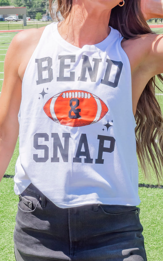 Bend & Snap Football Muscle Tank