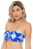 Blue Moon Tie Dye Ultimate Underwear Bandeau Swim Top - Final Sale