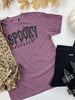 Spidery Spooky Season Garment Graphic T-shirt