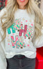 HO HO HO Graphic Crewneck Sweatshirt
