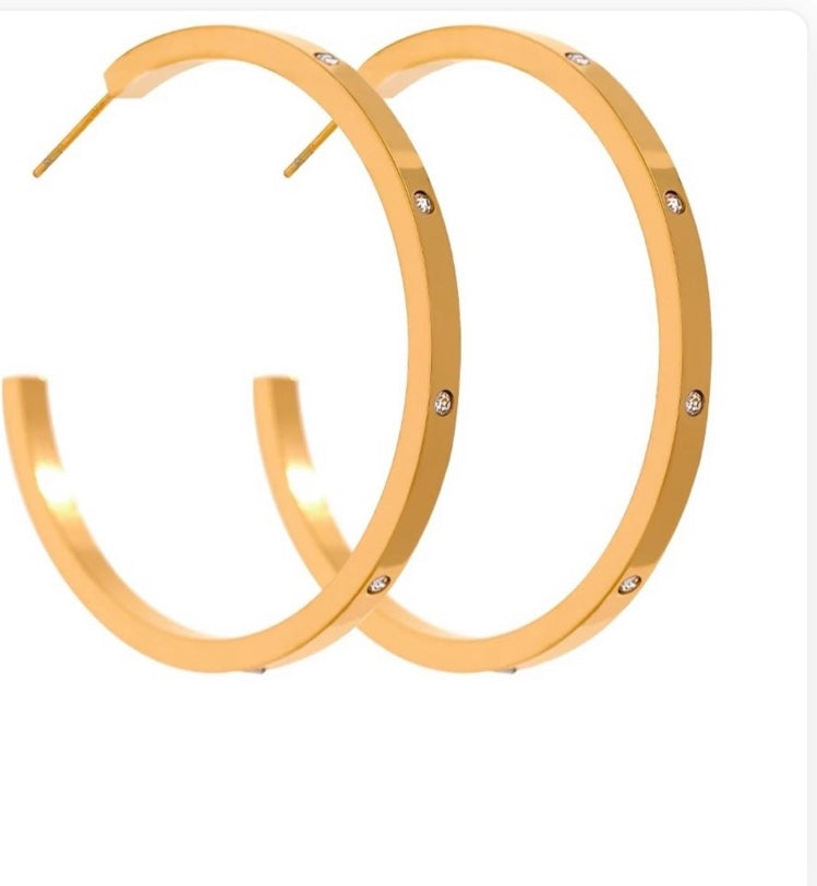 KYLIE HOOPS**PINK FRIDAY PREORDER