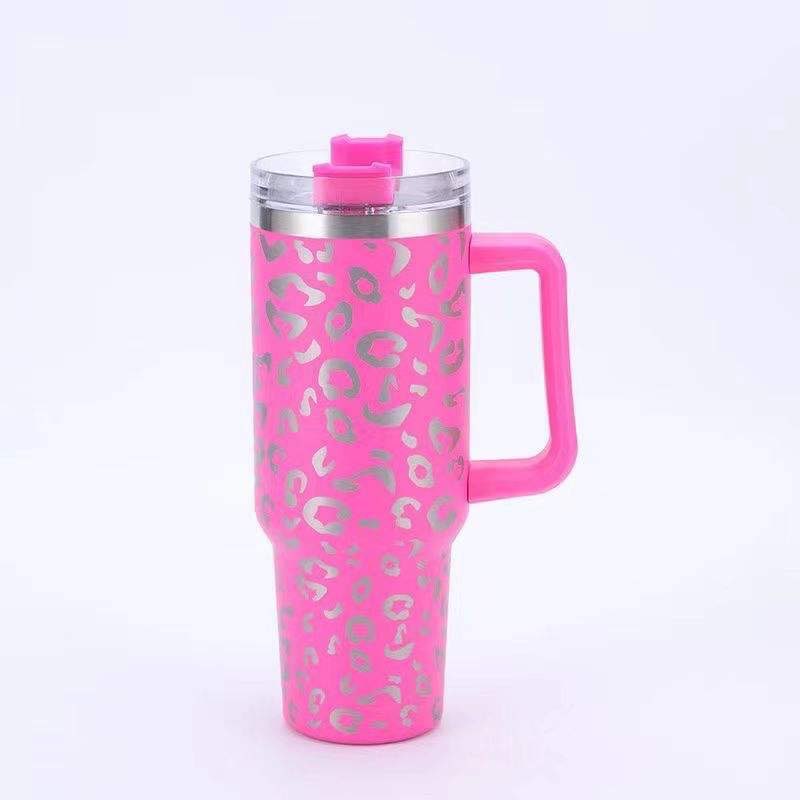 BHB Exclusive: Hot Pink Leopard Tumbler