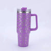 BHB Exclusive: Purple Leopard 40oz Tumbler