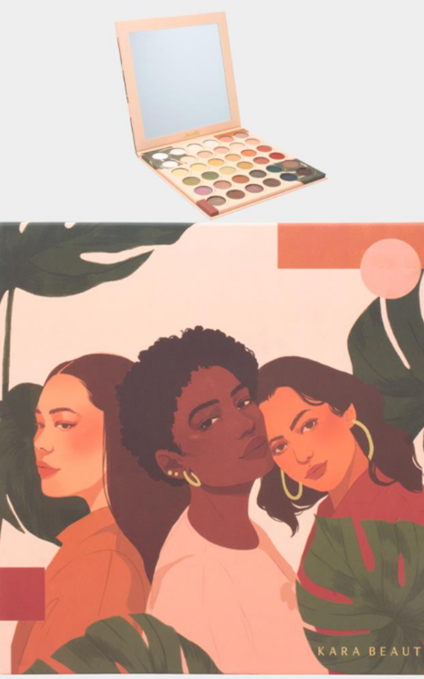 Kara Beauty Eyeshadow Color Palette | Sunlit - Final Sale