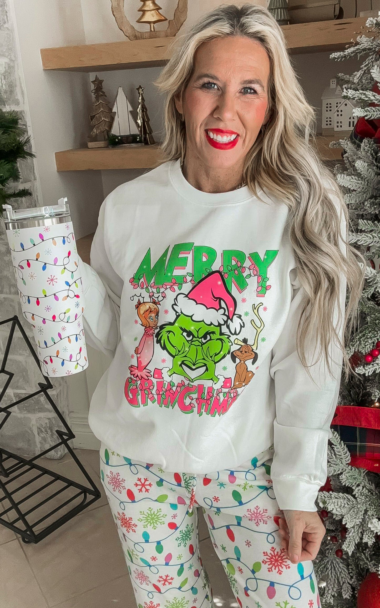 Merry G-mas Graphic Crewneck Sweatshirt