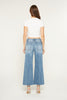 Mid Rise Tummy Control  Wide Leg Denim Jean | MICA