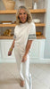 Western Sleeve Premium Knit Top