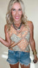 Paisley Printed Spaghetti Tank Top