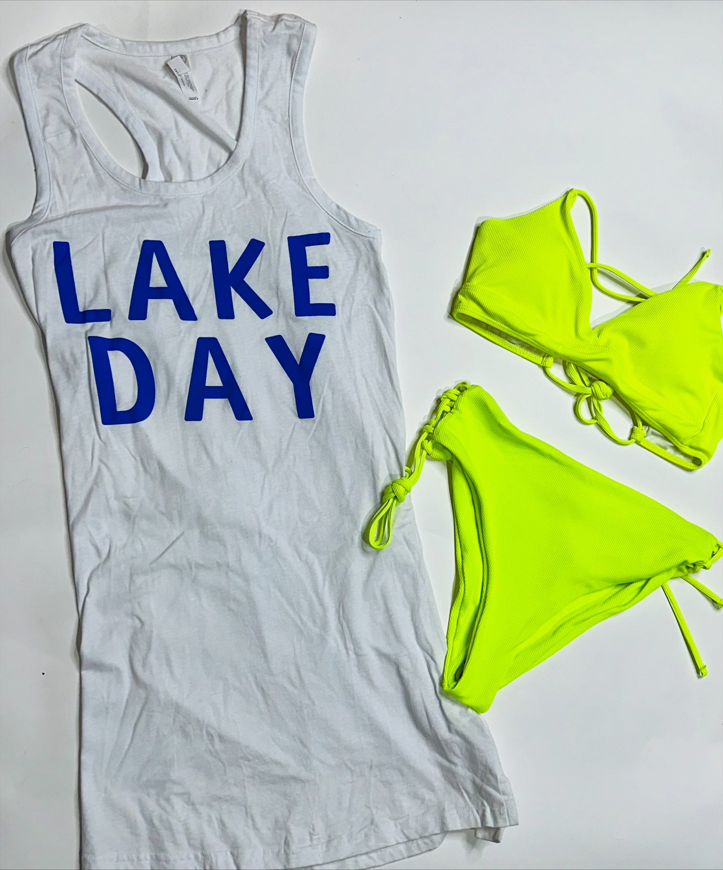 Lake Day Sample Racerback Tank Dress | FINAL SALE