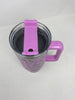 Pink Purple Leopard 40oz Tumbler