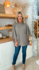 The Horizon Ribbed Knit Poncho Top *DEAL