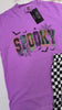 Spaypaint Leopard Spooky Garment Graphic T-shirt