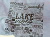 Lake Vibes Garment Dyed Graphic Sweatshirt | FINAL SALE