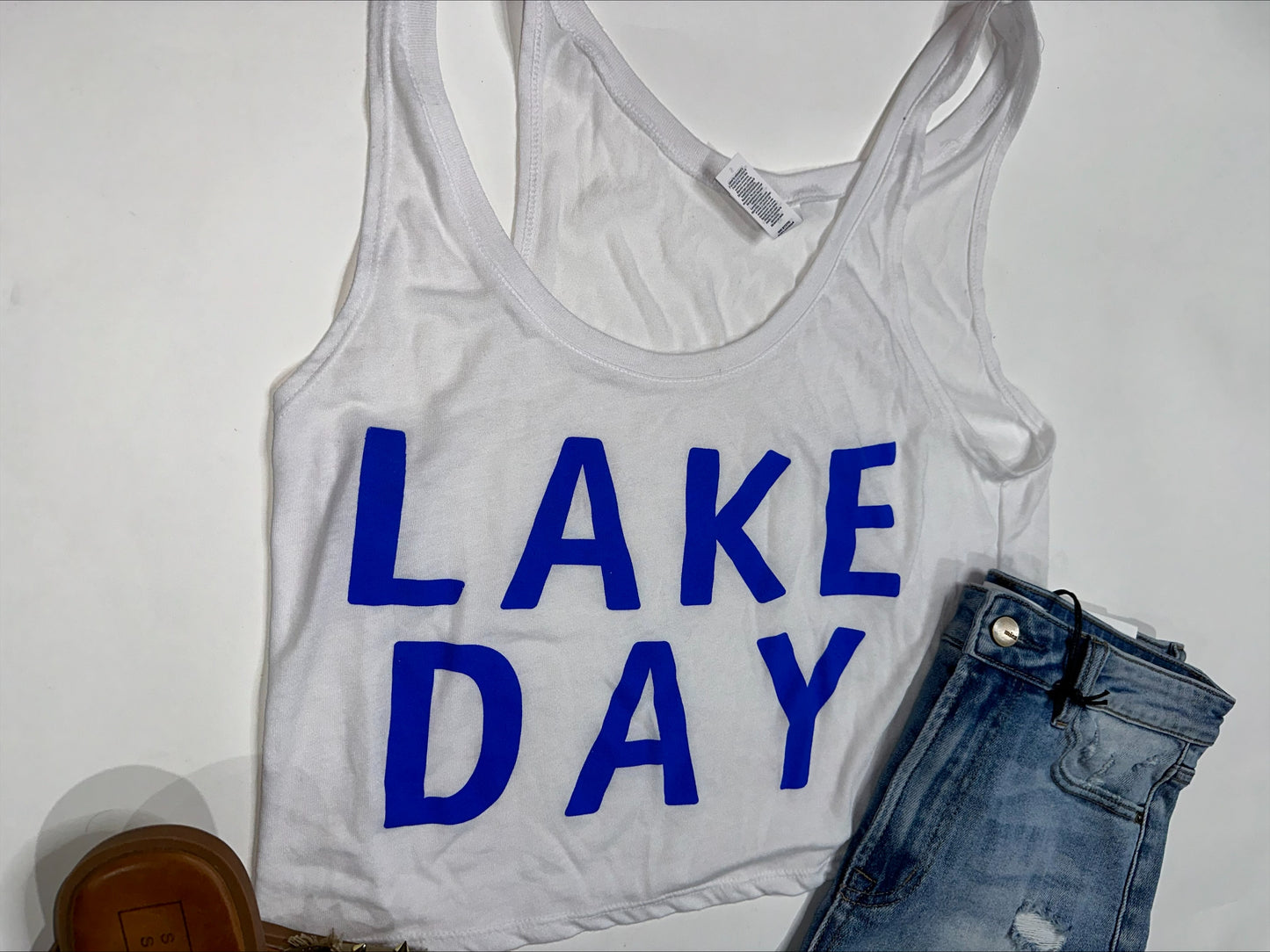 Cropped Lake Day Tank Top | FINAL SALE