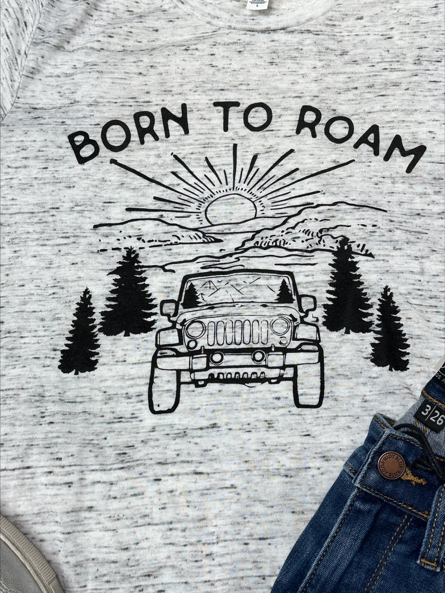 Born to Roam Tee