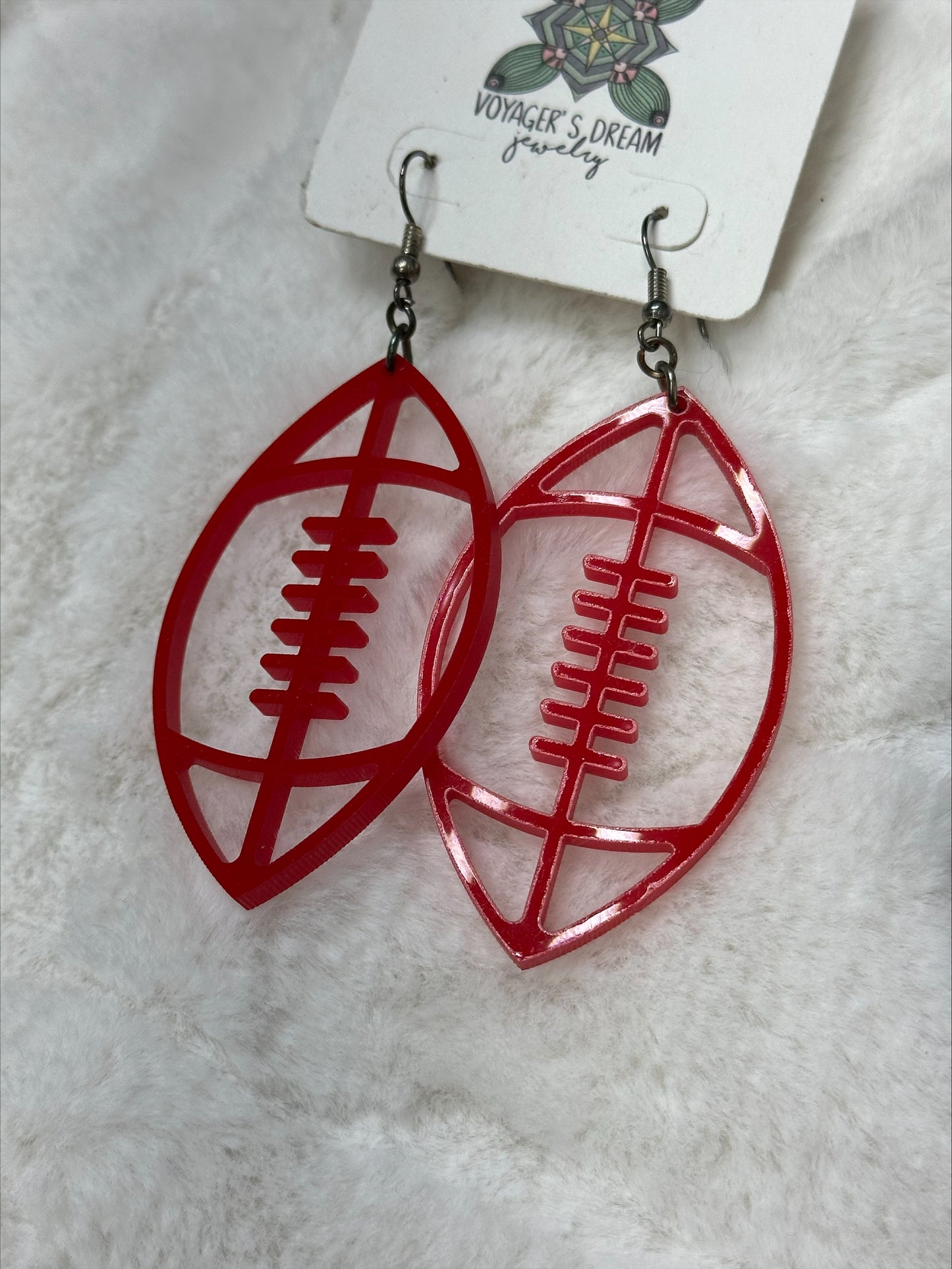 Sport theme earrings