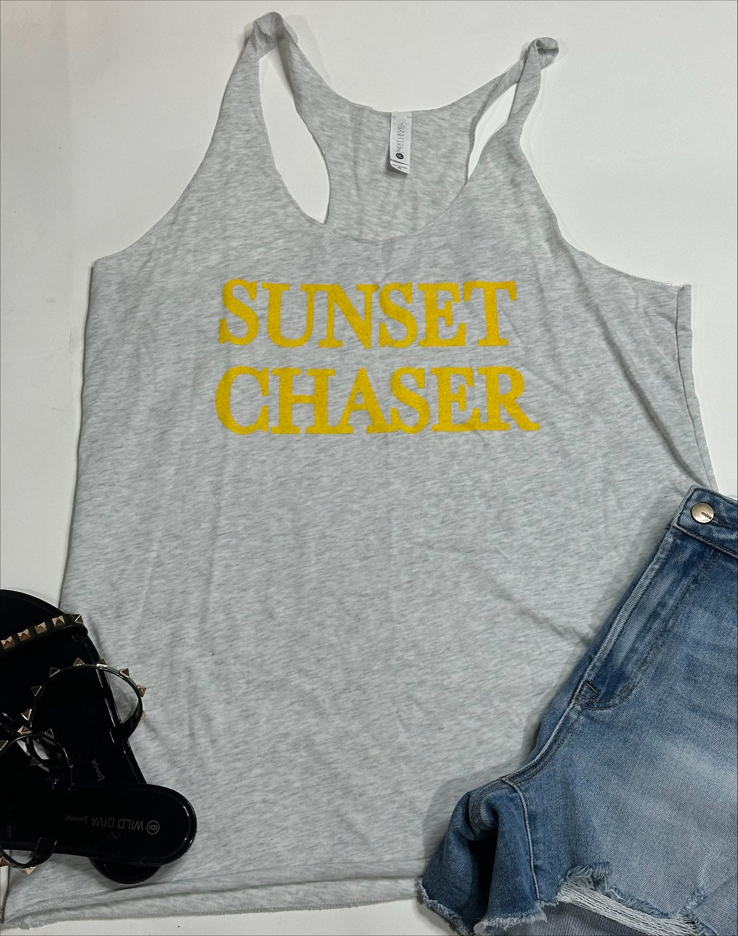 Sun Chaser Sample Racerback Tank Top | FINAL SALEL