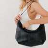 Sienna Slouchy Woven Shoulder Bag-Crossbody Bag-Pretty Simple