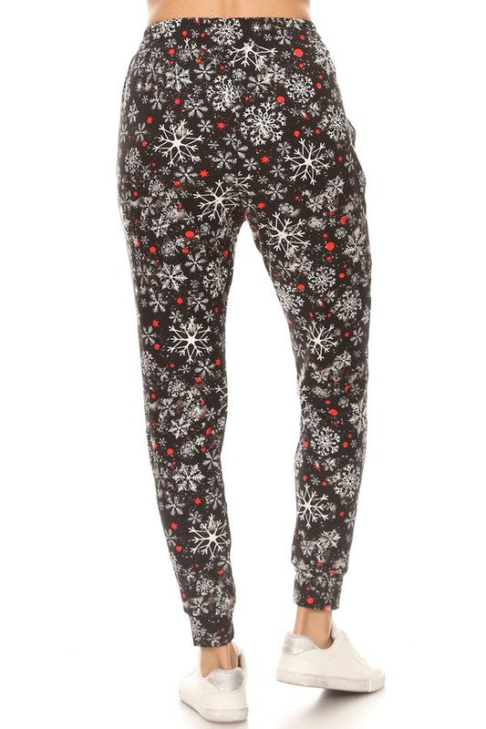 Snowflake Buttery Soft Joggers