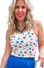 All American Crop Tank | Salty Wave