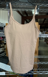 Dark Beige Easy Strap Tank Top