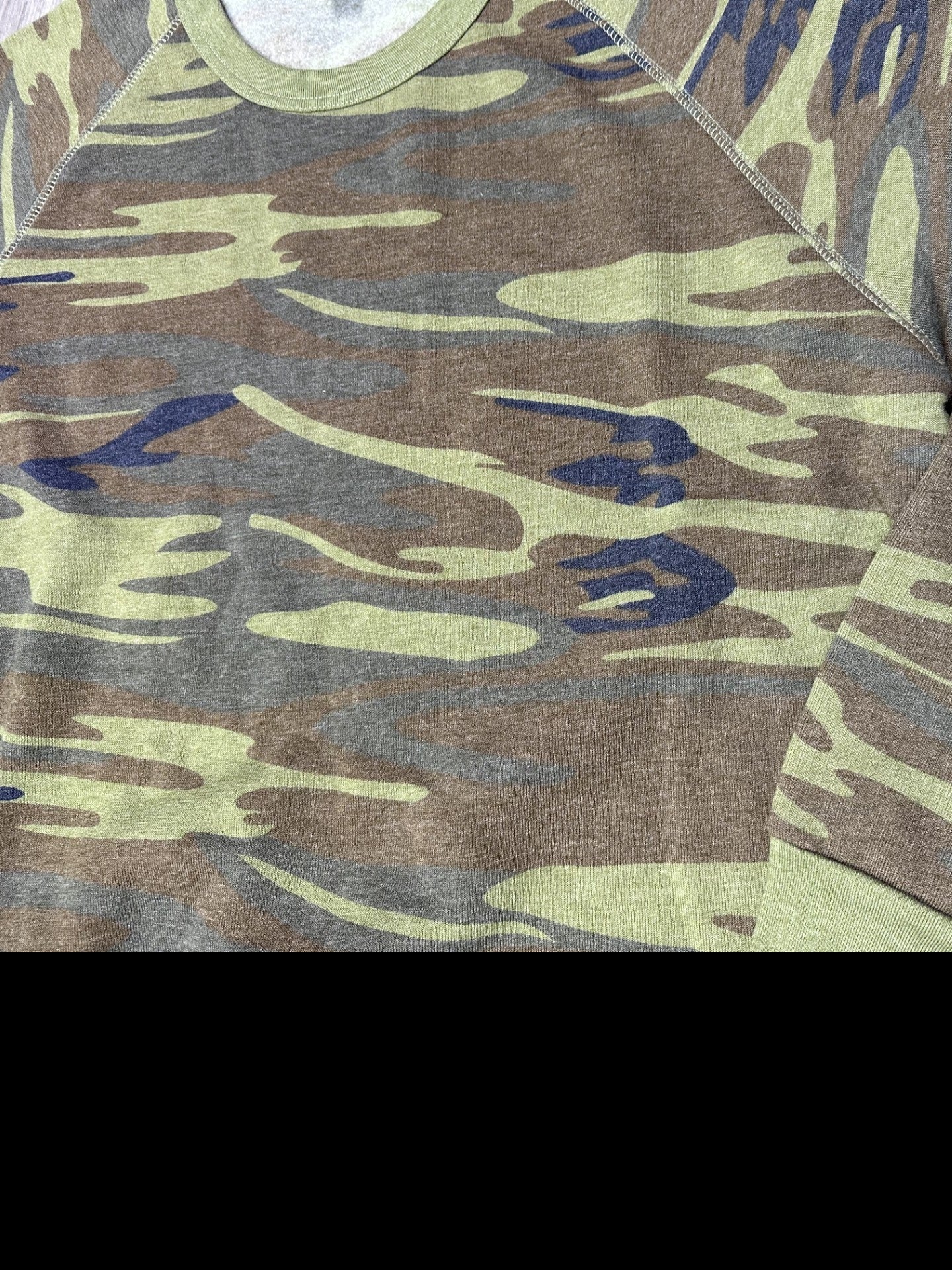 Camo Crew Fleece Sweater | FINAL SALE