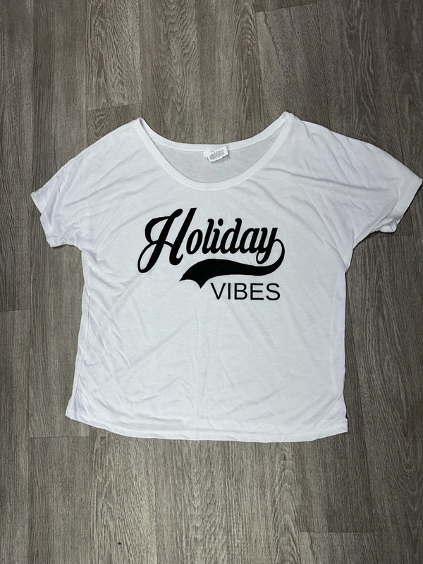 Holiday Vibes Slouchy Tee