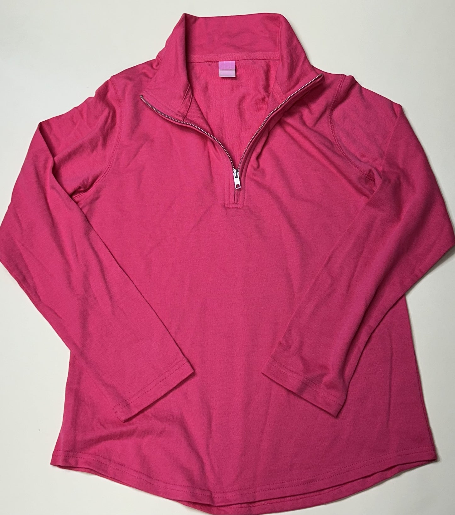 Half Zip Basic Comfy Pullover**