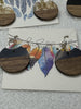 Wooden & Resin Earring