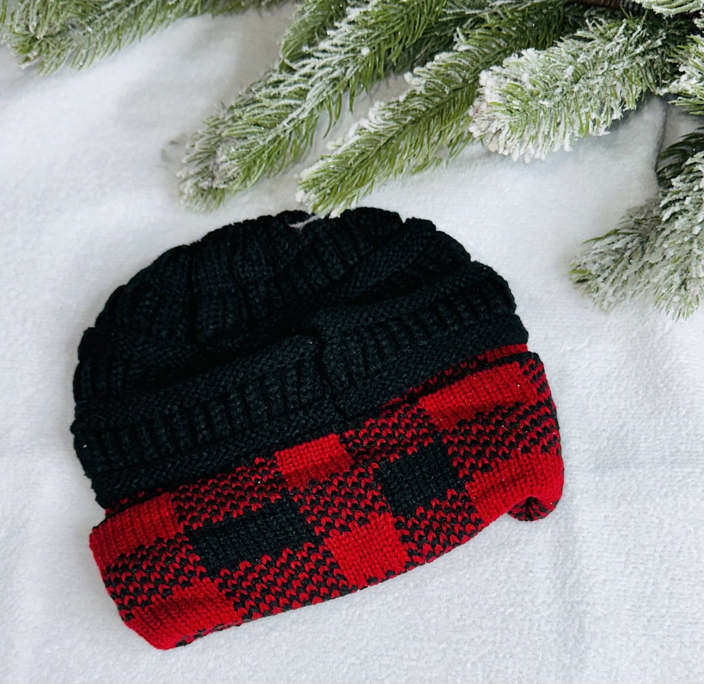 Buffalo Plaid Beanie