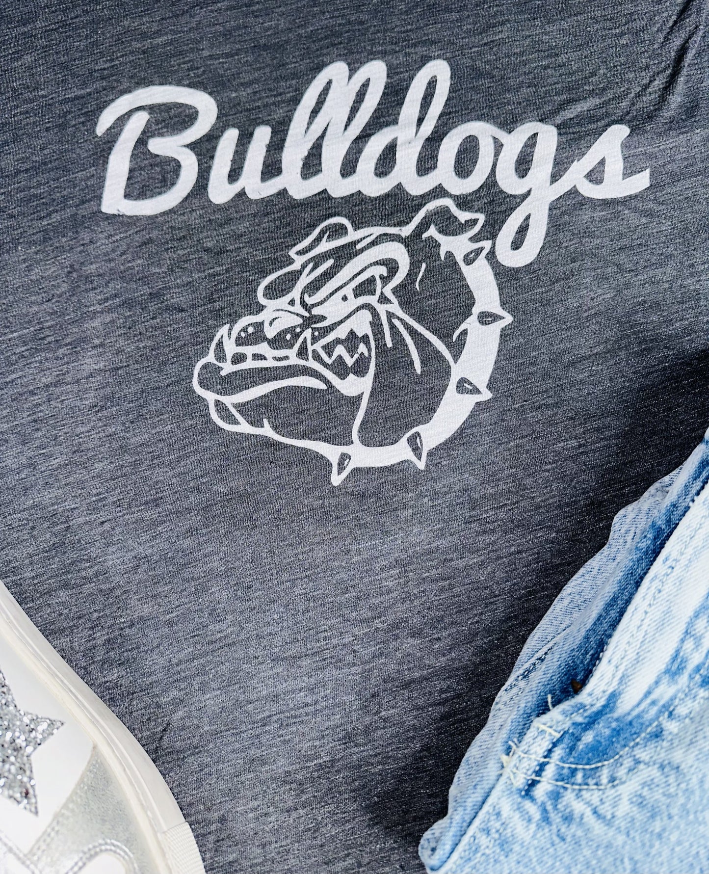 Bull Dog Slouchy Tee