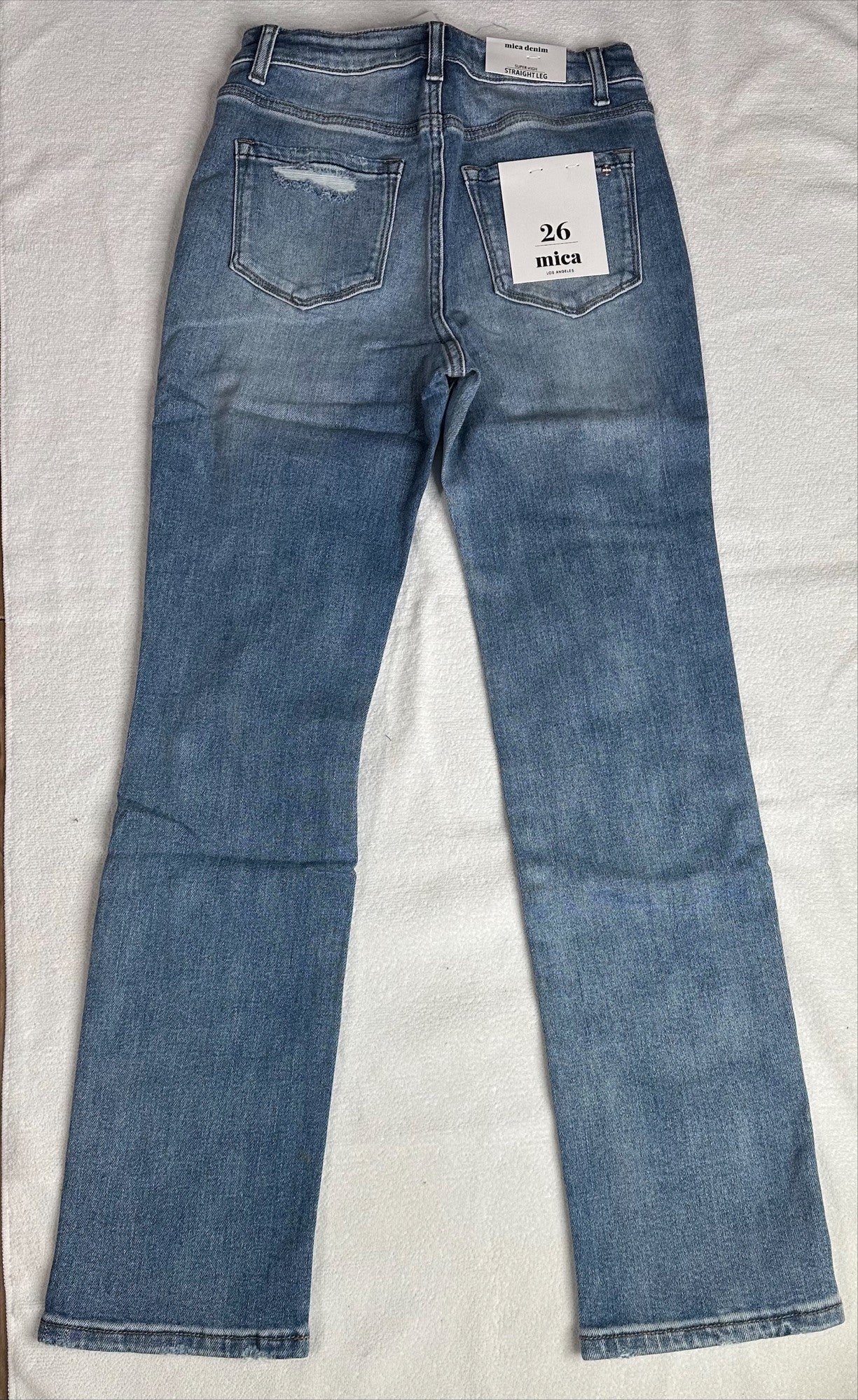 Mica Super High Straight Leg jeans