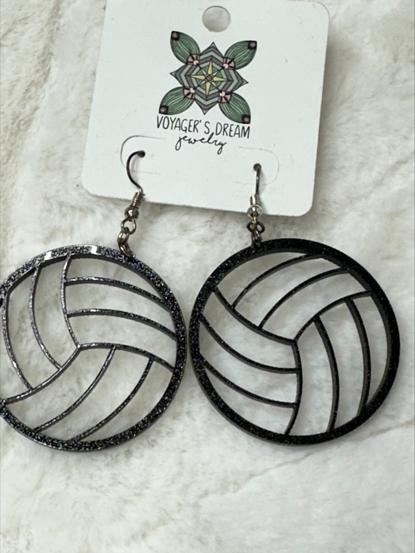 Sport theme earrings