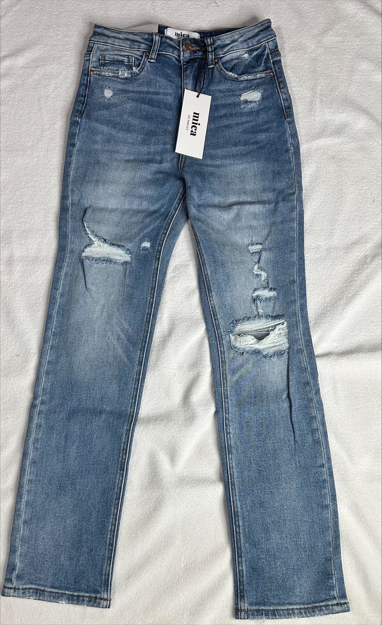 Mica Super High Straight Leg jeans