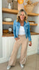 Sweet and Sporty Bow Detail Track Pants**