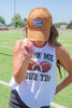 Sara's Custom Cognac Game Day Trucker Hat