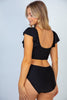 Black Two Piece Swim Suit - Final Sale