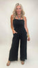 Linen Mineral Wash Jumpsuit
