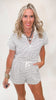 Knitted Striped Romper - Final Sale