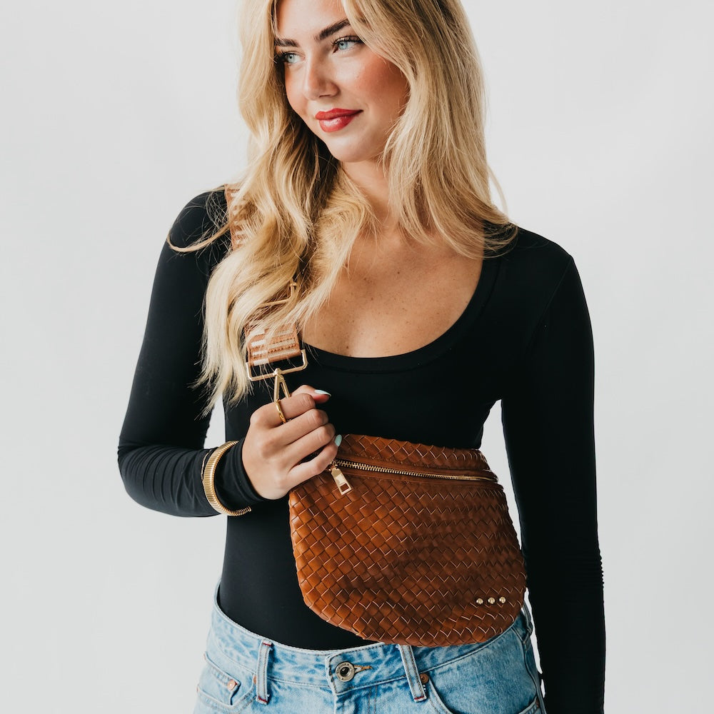 Westlyn Woven Bum Bag Wholesale - NEW COLOR ADDED!-Bum Bag-Pretty Simple